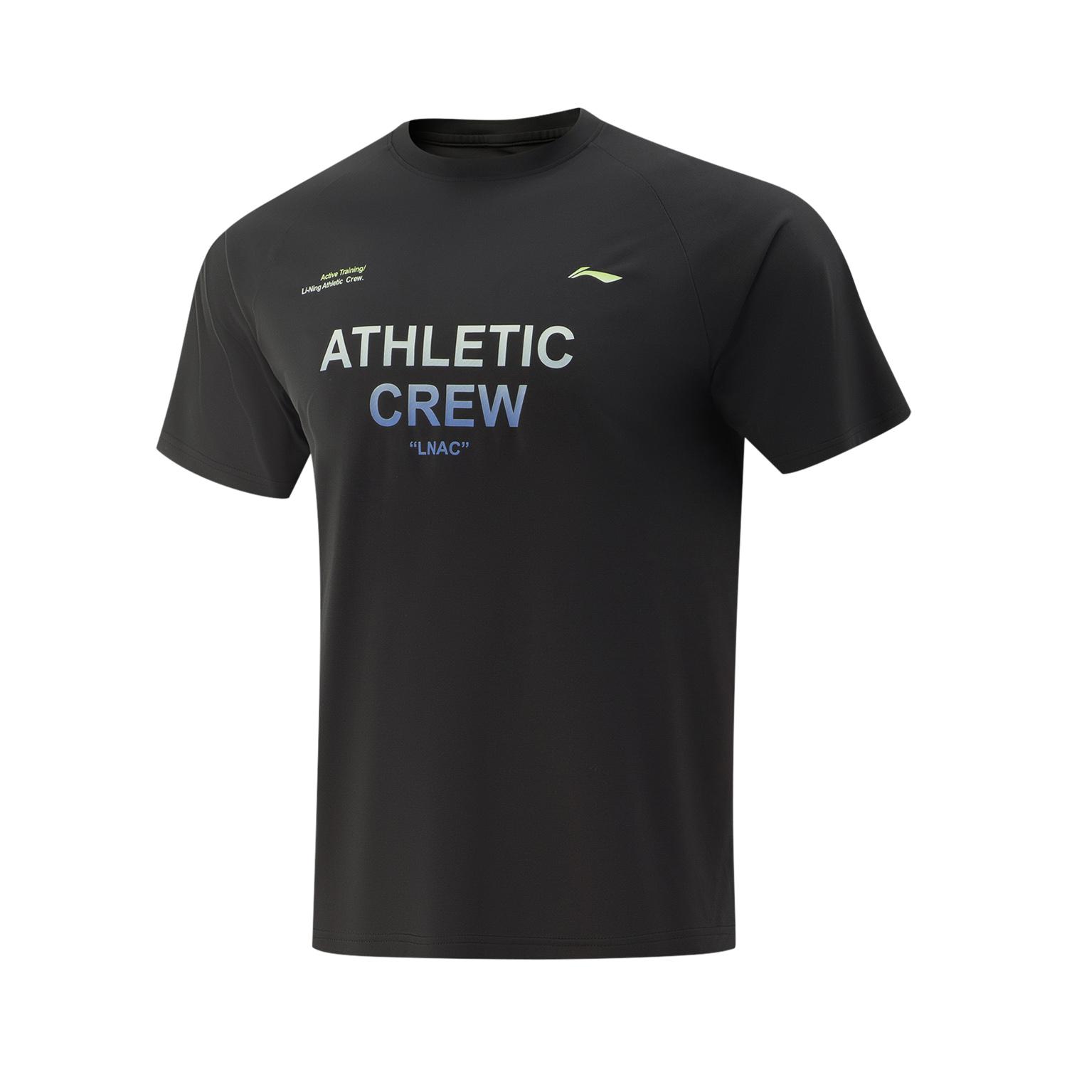 Li Ning Дышащая футболка с круглым вырезом и принтом букв, удобная, с коротким рукавом, мужская, топы, черная ATSV279-1 S
Li Ning Дышащая футболка с круглым вырезом и принтом букв, удобная, с коротким рукавом, мужская, топы, черная ATSV279-1 S