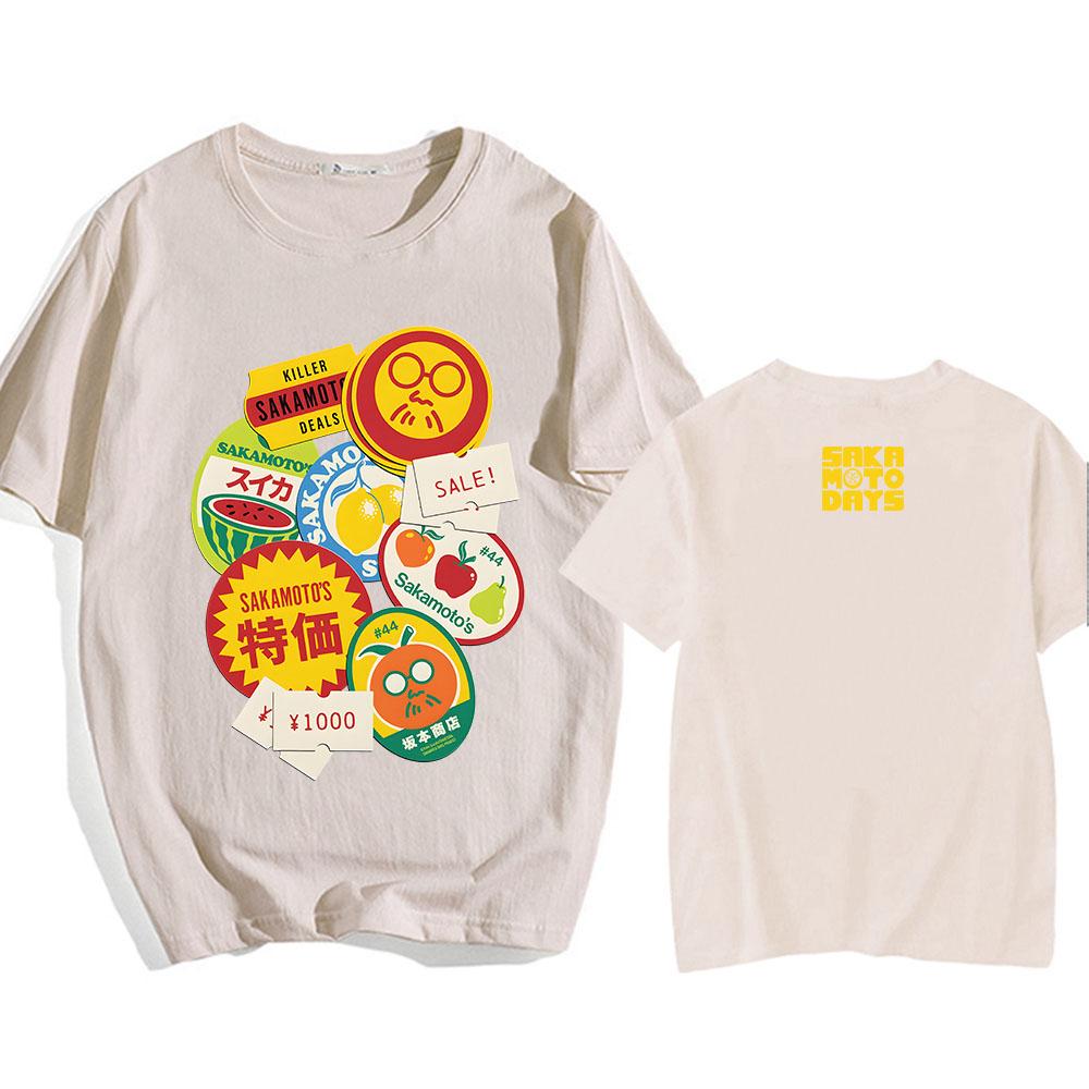 Sticker Collage Sakamoto Days T-shirt Unisex Streetwear Cotton Short Sleeve Men Women Tshirts Casual Anime Graphic Print T Shirt M
Sticker Collage Sakamoto Days T-shirt Unisex Streetwear Cotton Short Sleeve Men Women Tshirts Casual Anime Graphic Print T Shirt M