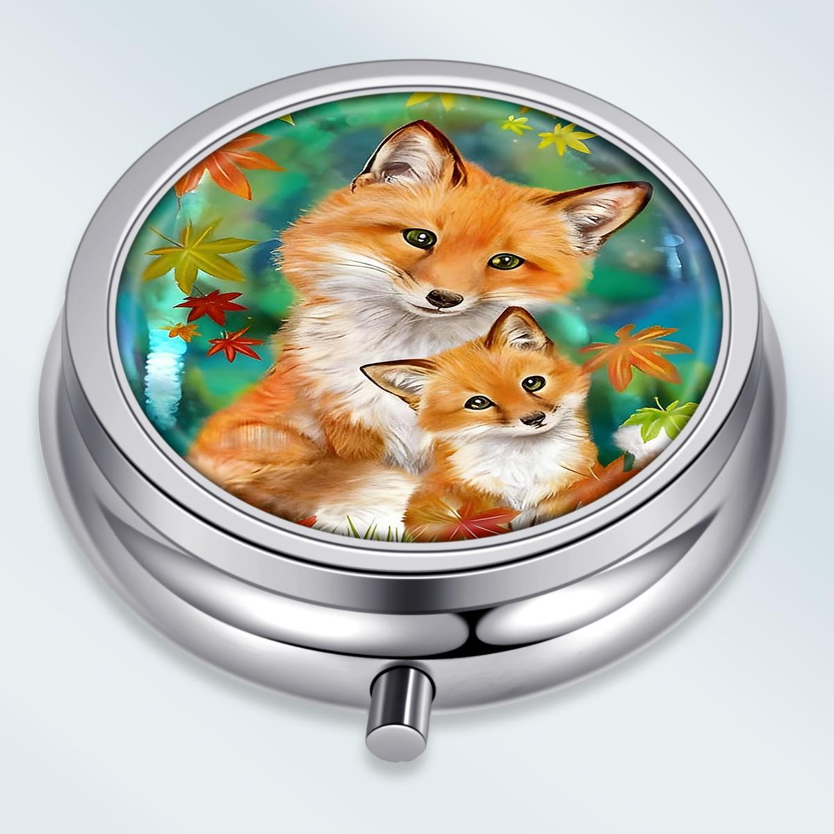 Portable Pill Box with 3 Compartments, Mini Metal Medicine Organizer Case, Cute Printed Pill Container for Vitamins, Pills, Jewelry, Travel, Daily Use разноцветный
Portable Pill Box with 3 Compartments, Mini Metal Medicine Organizer Case, Cute Printed Pill Container for Vitamins, Pills, Jewelry, Travel, Daily Use разноцветный