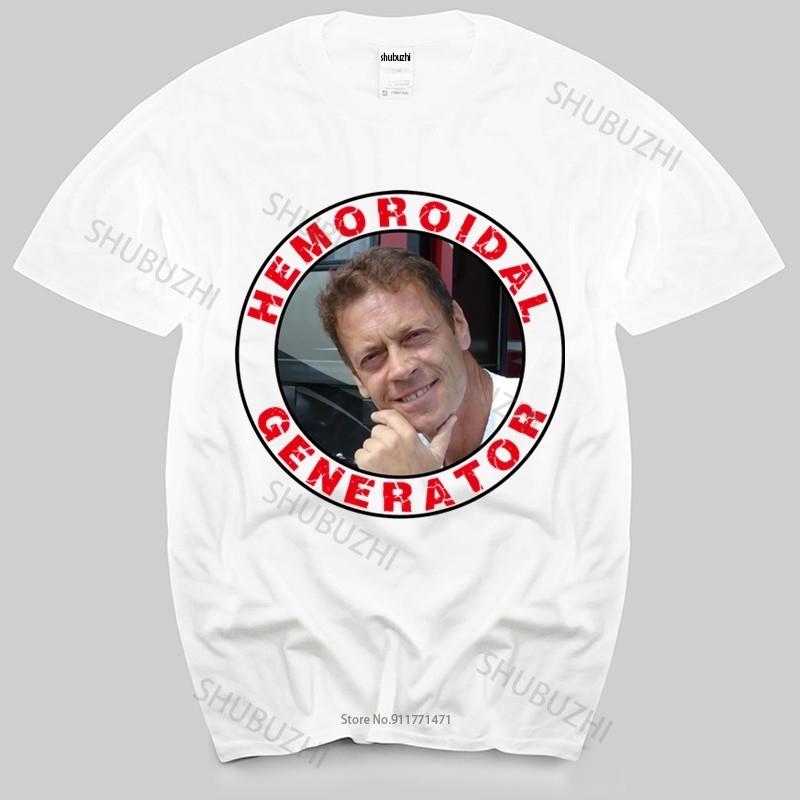 Tshirt men Oneck hot sale Tshirt Hemoroidal Generator parody Rocco Siffredi white tshirts new teeshirt for men summer gift 4XL
Tshirt men Oneck hot sale Tshirt Hemoroidal Generator parody Rocco Siffredi white tshirts new teeshirt for men summer gift 4XL