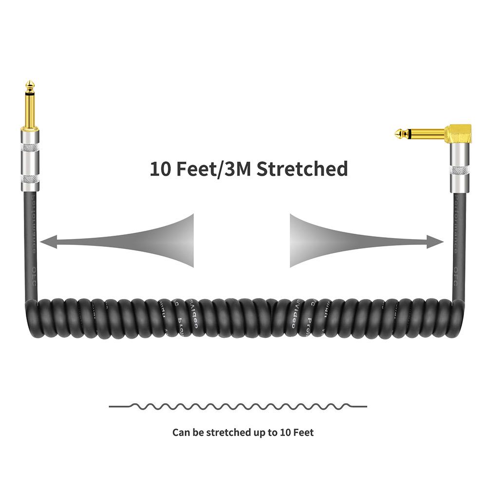 Вьющийся музыкальный инструмент Аудио гитарный кабель Шнур 1/4 дюйма Прямой к Прямоугольному Позолоченные TS Штекеры ПУ Куртка для
Вьющийся музыкальный инструмент Аудио гитарный кабель Шнур 1/4 дюйма Прямой к Прямоугольному Позолоченные TS Штекеры ПУ Куртка для