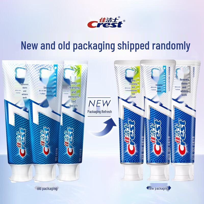 Crest 7-Benefit Complete Oral Care Toothpaste
Crest 7-Benefit Complete Oral Care Toothpaste