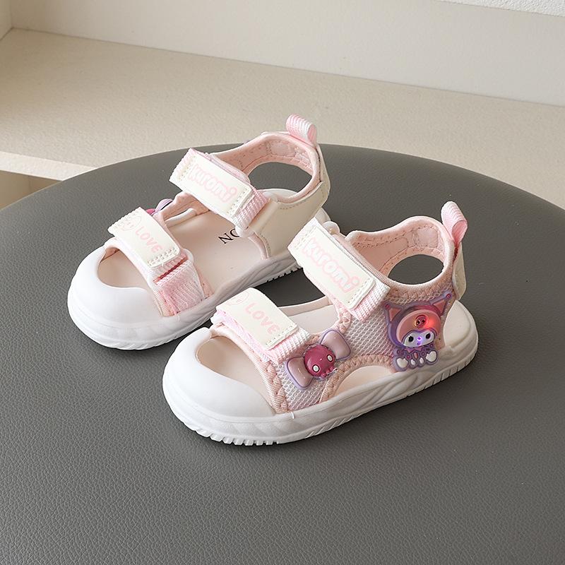 Baby girl s summer beach sandals with lights, cute cartoon anti-kick toddler shoes 16-20Code【One Hand5Doub
Baby girl s summer beach sandals with lights, cute cartoon anti-kick toddler shoes 16-20Code【One Hand5Doub