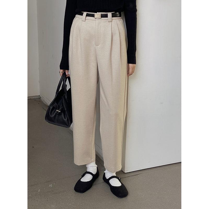 Ge Ming Women s Winter Wool Blend Slim-Fit Pants - Korean Style Casual Nine-Point Length M (100-115 lbs)
Ge Ming Women s Winter Wool Blend Slim-Fit Pants - Korean Style Casual Nine-Point Length M (100-115 lbs)