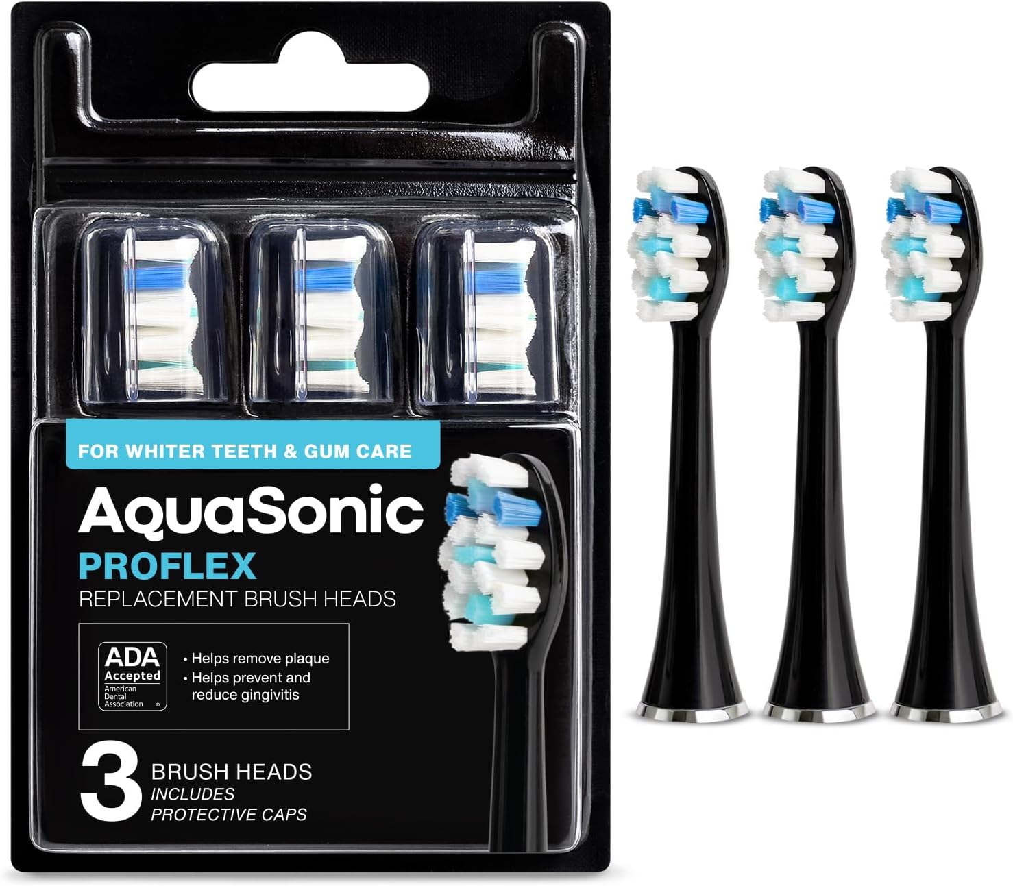 Replacement Brush Heads ADA Accepted for Whiter Teeth & Gum Care Compatible with Many United States
Replacement Brush Heads ADA Accepted for Whiter Teeth & Gum Care Compatible with Many United States