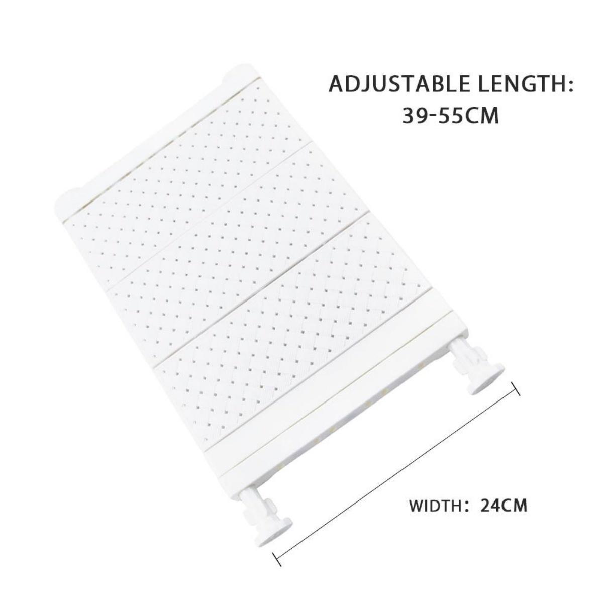 Пластиковая регулируемая полка для шкафа
Пластиковая регулируемая полка для шкафа