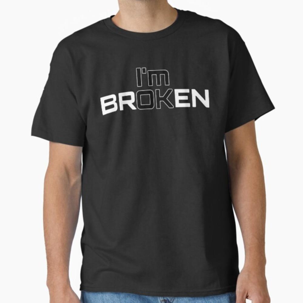 Mental Health I m Broken Invisible Illness I m OK Broken T-Shirt Unisex T-Shirt XXXXL
Mental Health I m Broken Invisible Illness I m OK Broken T-Shirt Unisex T-Shirt XXXXL