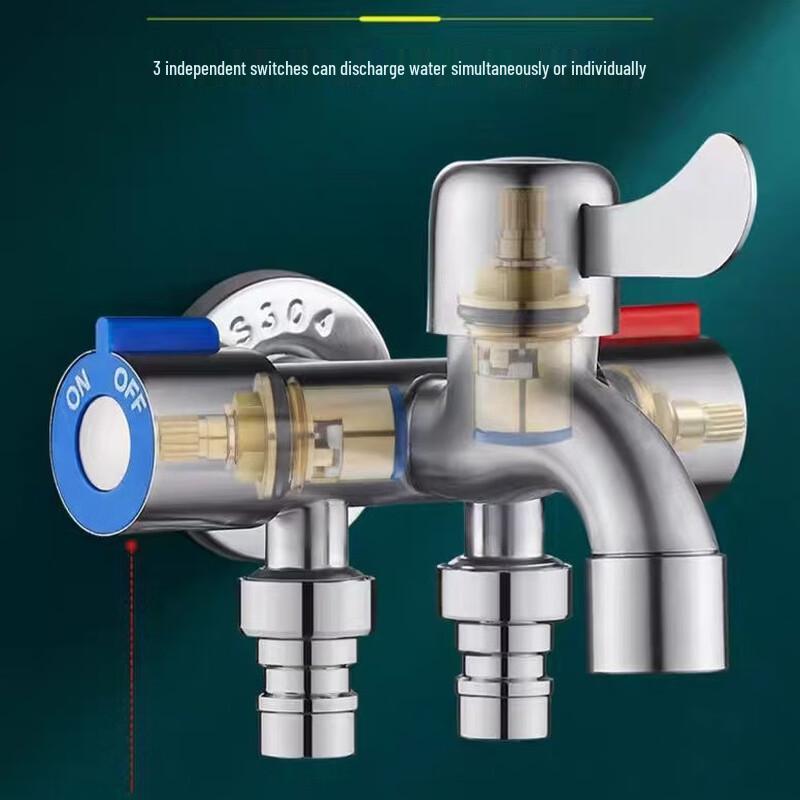 TLXT Three-Way Angle Valve Splitter
TLXT Three-Way Angle Valve Splitter