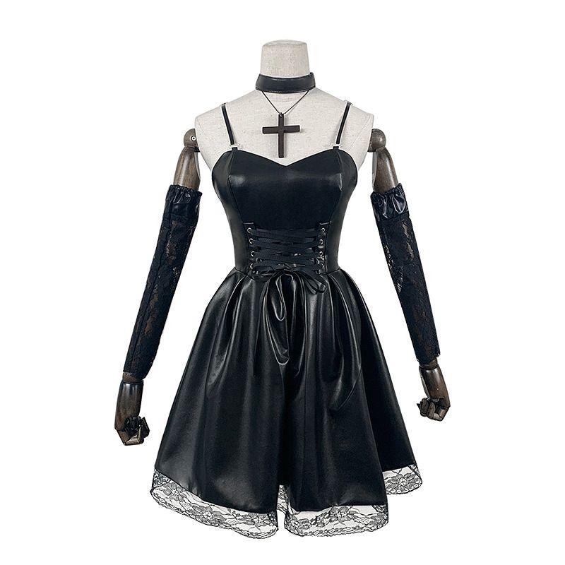 Deathnote Death Note Cosplay Costume Misa Amane Cosplay Costume Black Dress Cosplay Performance Outfit Black Skirt Suit XS
Deathnote Death Note Cosplay Costume Misa Amane Cosplay Costume Black Dress Cosplay Performance Outfit Black Skirt Suit XS