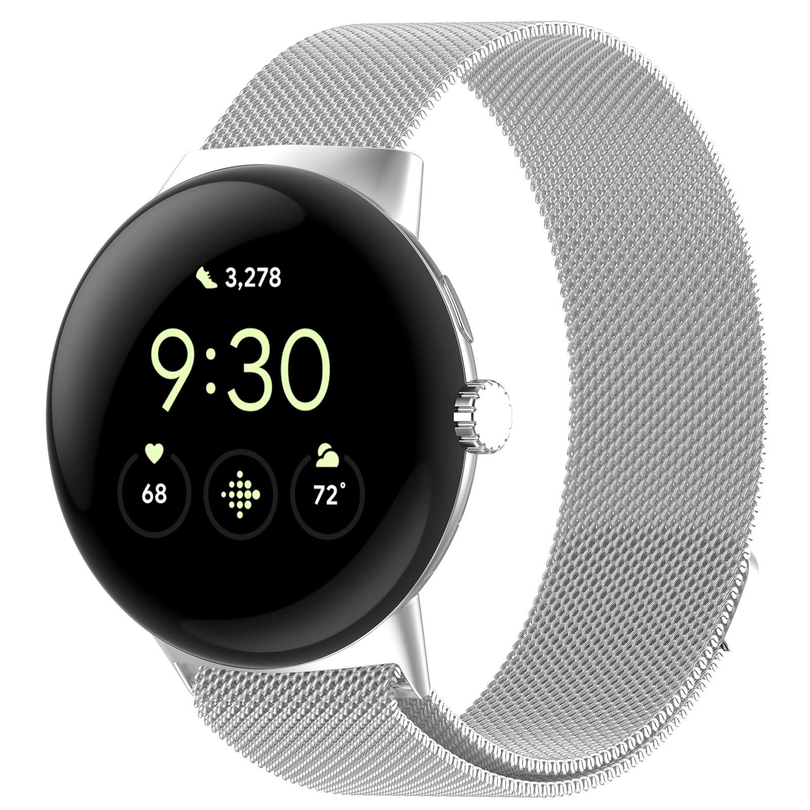 For Google Pixel Watch 3 45mm Milanese Band Stainless Steel Magnetic Mesh Watch Strap Rose Gold
For Google Pixel Watch 3 45mm Milanese Band Stainless Steel Magnetic Mesh Watch Strap Rose Gold