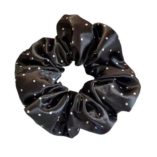 Hair Tie High Elasticity Extra Large Smooth Satin Hair Rope Dot Print Ponytail Holder Korean Style Hair Accessories чёрный
Hair Tie High Elasticity Extra Large Smooth Satin Hair Rope Dot Print Ponytail Holder Korean Style Hair Accessories чёрный
