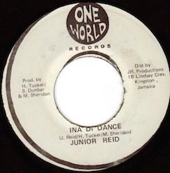 7inch Record JUNIOR REID Ina Di Dance NONE One World 1993 Jamaica Reggae Ska Dub Used
7inch Record JUNIOR REID Ina Di Dance NONE One World 1993 Jamaica Reggae Ska Dub Used