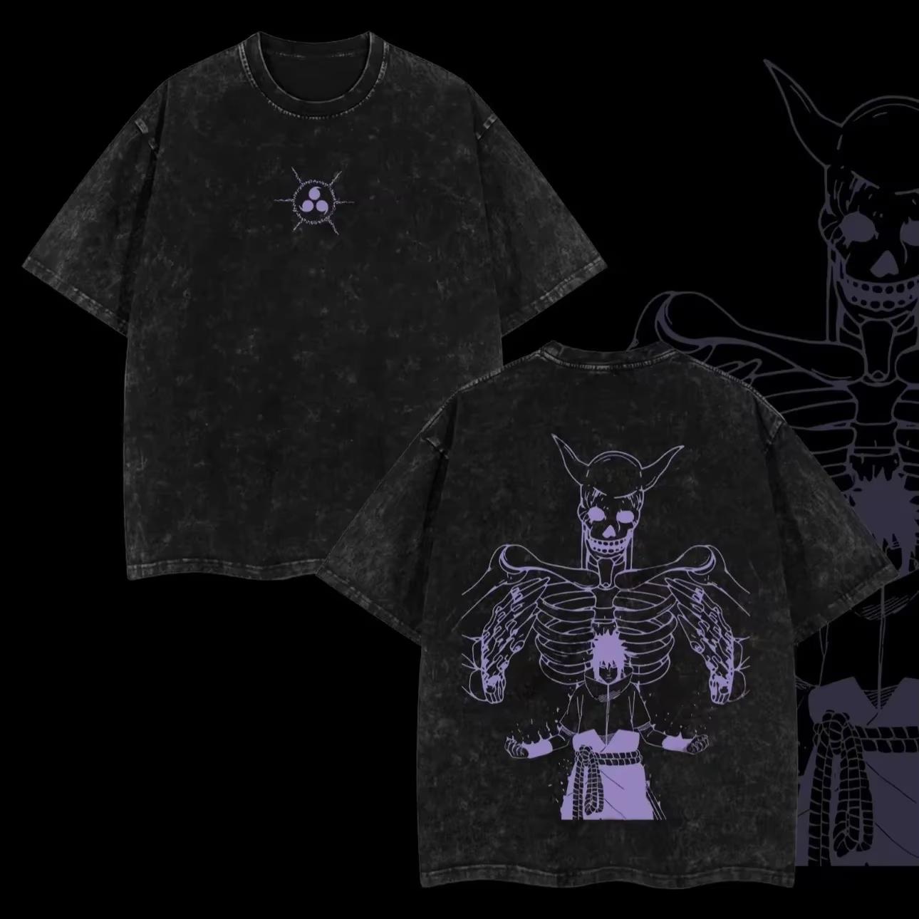 Sasuke Susanoo Skeleton Tshirt Naruto Manga Tee Vintage Washed Retro Anime Harajuku Streetwear Mens Graphic Clothes S
Sasuke Susanoo Skeleton Tshirt Naruto Manga Tee Vintage Washed Retro Anime Harajuku Streetwear Mens Graphic Clothes S