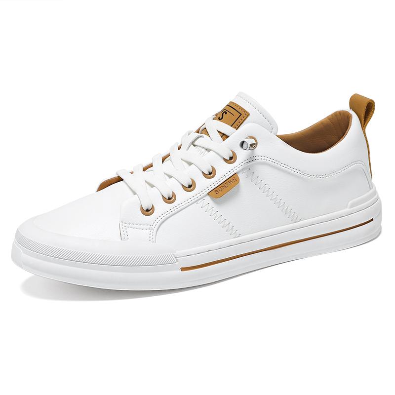 Fashion 2024 New Men Casual Leather Vulcanized Shoes Comfy Walking Shoes Handmade Lace Up Sneakers Tennis Masculino Flat Designer Shoes 38
Fashion 2024 New Men Casual Leather Vulcanized Shoes Comfy Walking Shoes Handmade Lace Up Sneakers Tennis Masculino Flat Designer Shoes 38