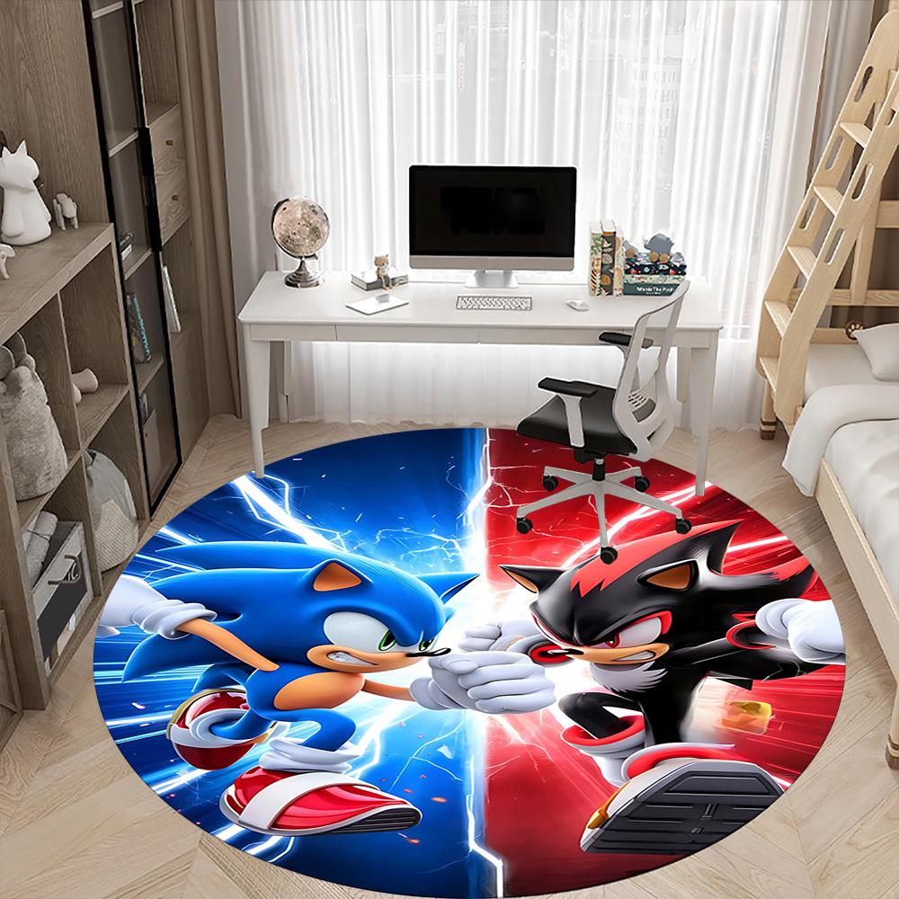 1 шт. Круглый коврик для офиса Sonic, Нескользящий, Мягкий и прочный офисный коврик для декора интерьера, Идеально подходит для офиса, Красивое украшение 80cm
1 шт. Круглый коврик для офиса Sonic, Нескользящий, Мягкий и прочный офисный коврик для декора интерьера, Идеально подходит для офиса, Красивое украшение 80cm