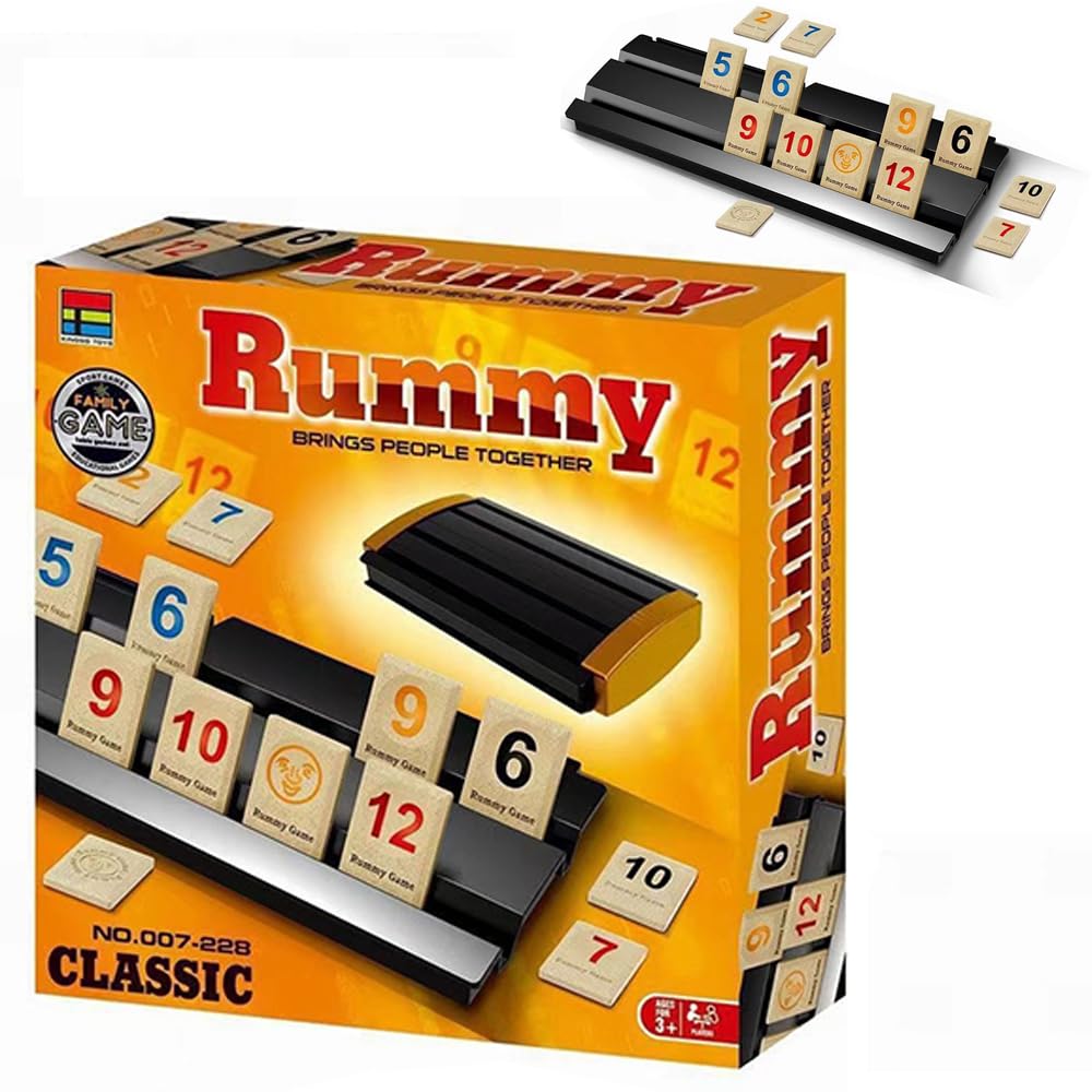 VOXILFE RumyCube a leisure and educational board game for parents and for players Classic, children, 2-4
VOXILFE RumyCube a leisure and educational board game for parents and for players Classic, children, 2-4
