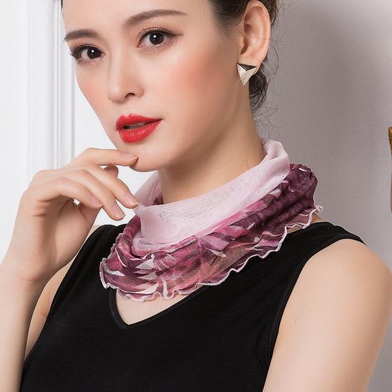Елегантний шарф з сітчастого шовку: 100% Шовк тутового дерева Принтований Снуд-пуловер для захисту від сонця Below 60cm
Елегантний шарф з сітчастого шовку: 100% Шовк тутового дерева Принтований Снуд-пуловер для захисту від сонця Below 60cm