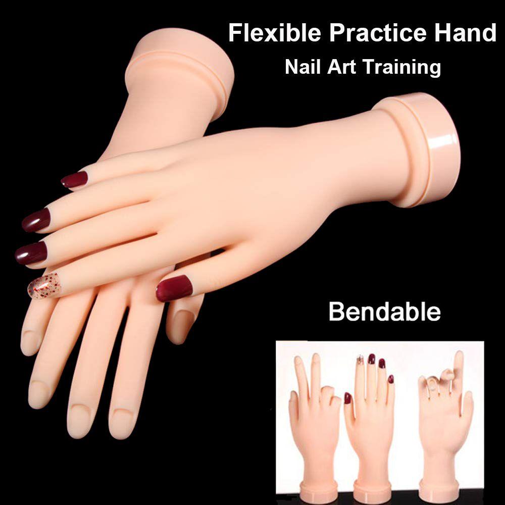 Nail Art Hand Practice Hand Acrylic False Fingernails Flexible Fake Hand Nail Art Training Hand
Nail Art Hand Practice Hand Acrylic False Fingernails Flexible Fake Hand Nail Art Training Hand