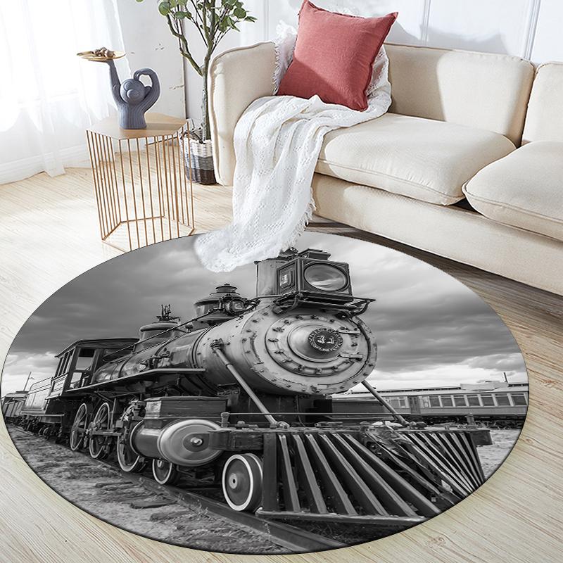 Train and Motorcycle pattern round rug,Carpet Rug for Living Room Bedroom Sofa Playroom Decor,Non-slip Floor Mat,Holiday Gifts and Birthday Gifts. 80cmx80cm
Train and Motorcycle pattern round rug,Carpet Rug for Living Room Bedroom Sofa Playroom Decor,Non-slip Floor Mat,Holiday Gifts and Birthday Gifts. 80cmx80cm