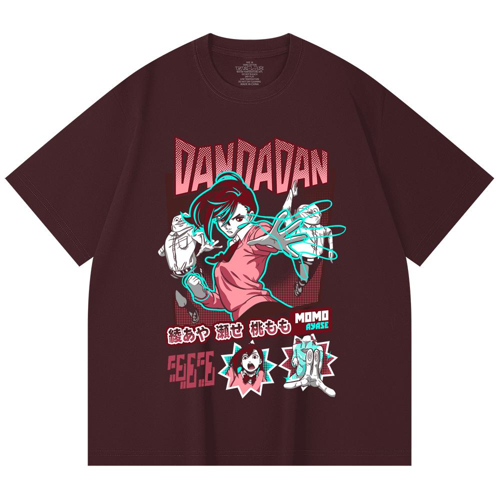 230 Gsm 100% Cotton Dandadan V15 Momo Print Unisex Heavy Cotton T Shirt 2XL вина червоного кольору
230 Gsm 100% Cotton Dandadan V15 Momo Print Unisex Heavy Cotton T Shirt 2XL вина червоного кольору