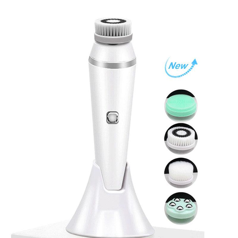 Waterproof Facial Face Cleaner Silicone Face Brush Electric Facial Cleaning Brush Silicone Massage Face Cleansing Scrubber білий
Waterproof Facial Face Cleaner Silicone Face Brush Electric Facial Cleaning Brush Silicone Massage Face Cleansing Scrubber білий