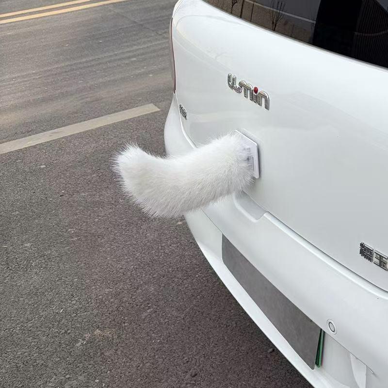 Voice-Activated Swinging Plush Tail - Remote Controlled Car Decoration Non-Moving Version білий
Voice-Activated Swinging Plush Tail - Remote Controlled Car Decoration Non-Moving Version білий