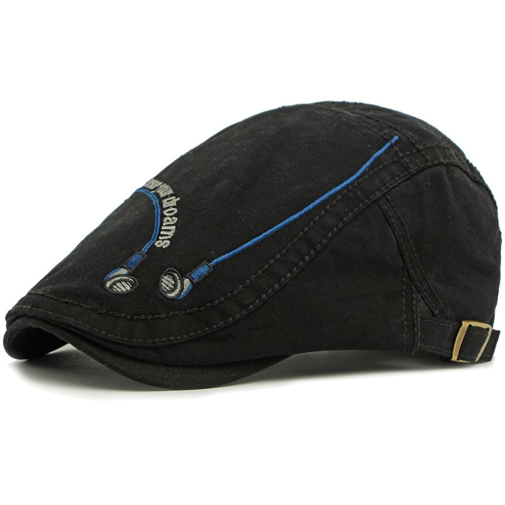 HT4825 Beret Spring Summer Autumn Cap for Men Women 100% Cotton Ivy Flat Cap Artist Painter Hat Male Female Adjustable Beret Cap 55-60cm Adjustable темно-синього кольору
HT4825 Beret Spring Summer Autumn Cap for Men Women 100% Cotton Ivy Flat Cap Artist Painter Hat Male Female Adjustable Beret Cap 55-60cm Adjustable темно-синього кольору