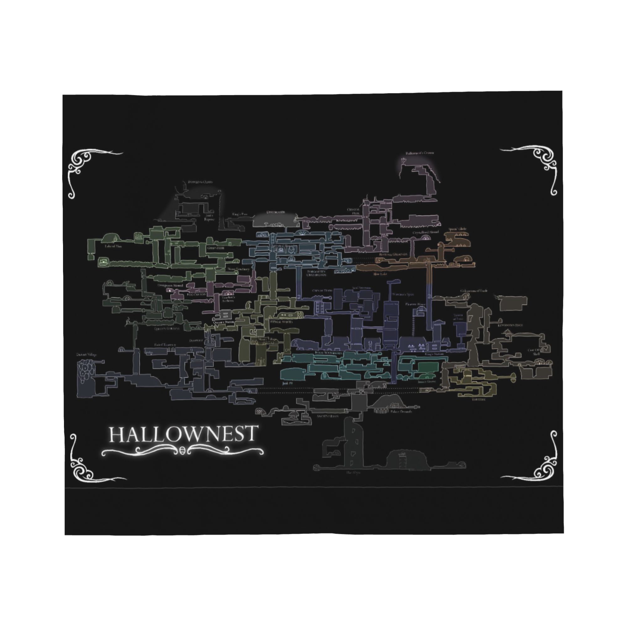 Hollow Knight Silksong Game Map Fashion Blanket Mysterious Flannel Awesome Soft Throw Fashion Blanket for Bed Sofa Textile Decor Couch 75x90cm
Hollow Knight Silksong Game Map Fashion Blanket Mysterious Flannel Awesome Soft Throw Fashion Blanket for Bed Sofa Textile Decor Couch 75x90cm