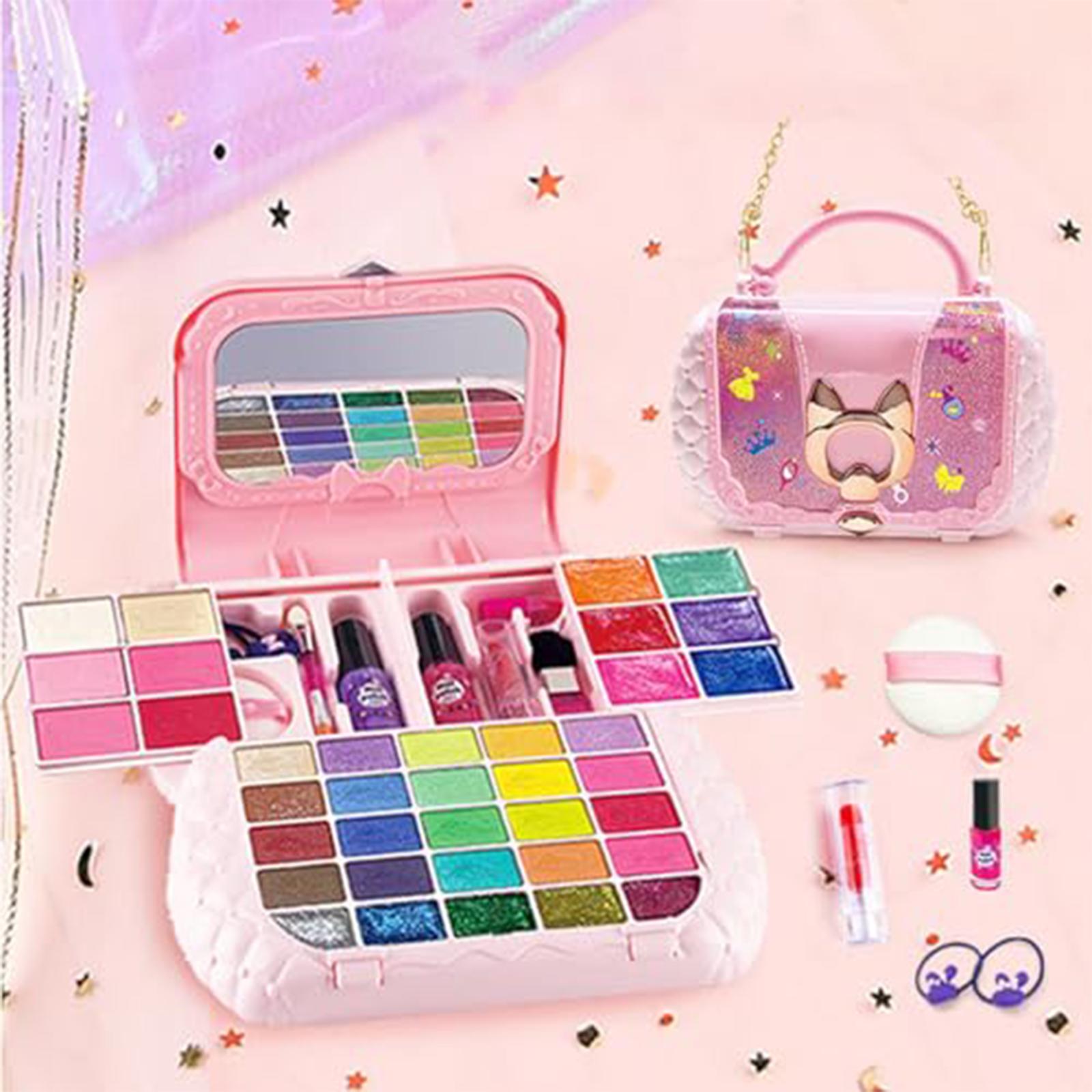 Kids Makeup Kit, Real Washable Cosmetic Set Play Make Up Toys For Girls 10ml One Size
Kids Makeup Kit, Real Washable Cosmetic Set Play Make Up Toys For Girls 10ml One Size