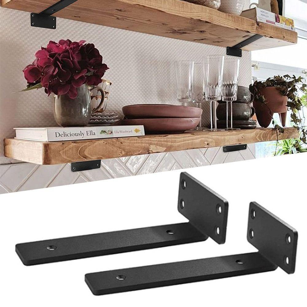Integrated Invisible L Bracke Wall-Mounted Furniture Board Support Floating Shelf Brackets Home White-15cm
Integrated Invisible L Bracke Wall-Mounted Furniture Board Support Floating Shelf Brackets Home White-15cm