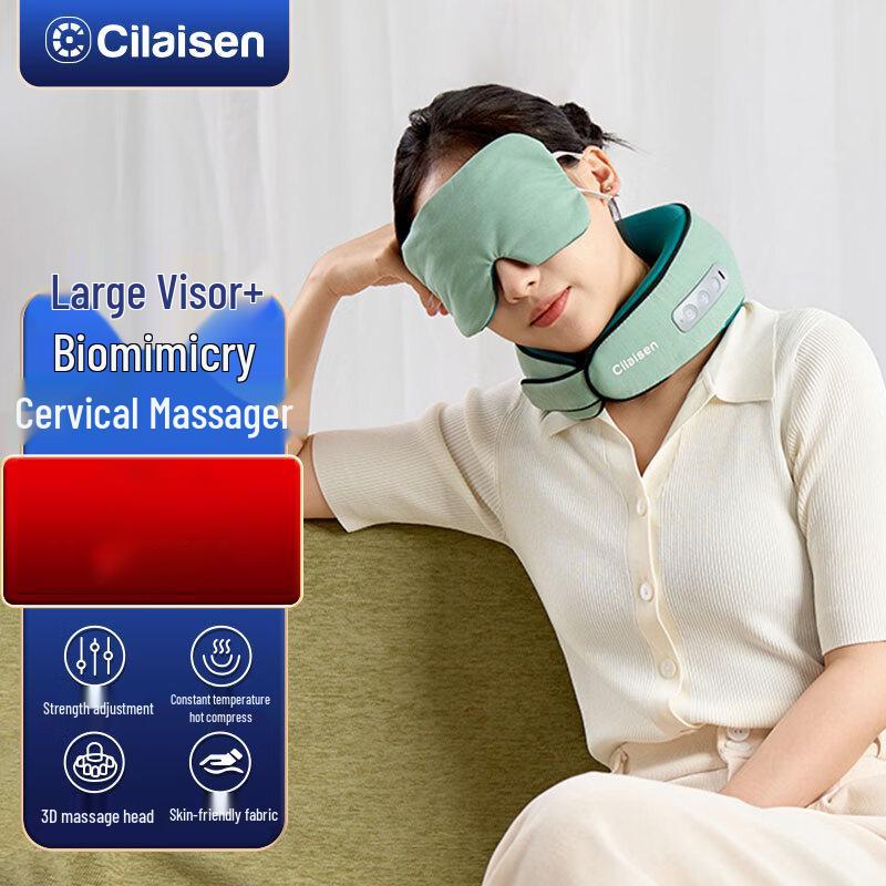 Cilaisen Cervical Neck and Shoulder Massager U-Pillow
Cilaisen Cervical Neck and Shoulder Massager U-Pillow