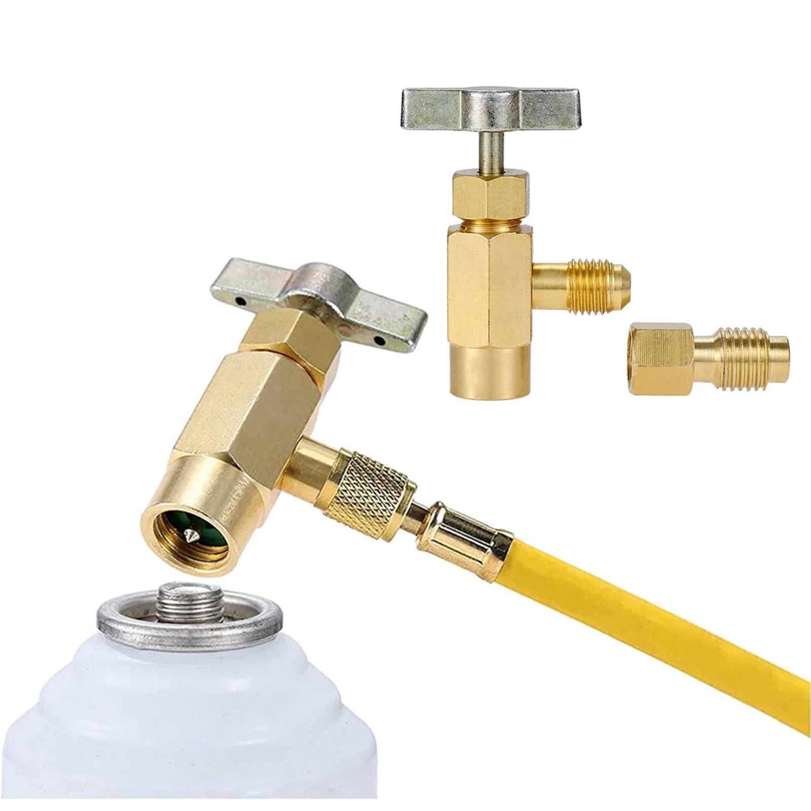 Quick and Simple R134A Can Tap Set R134A Can Valves Refrigerant Dispenser Metal Material Air Conditioning Valves
Quick and Simple R134A Can Tap Set R134A Can Valves Refrigerant Dispenser Metal Material Air Conditioning Valves