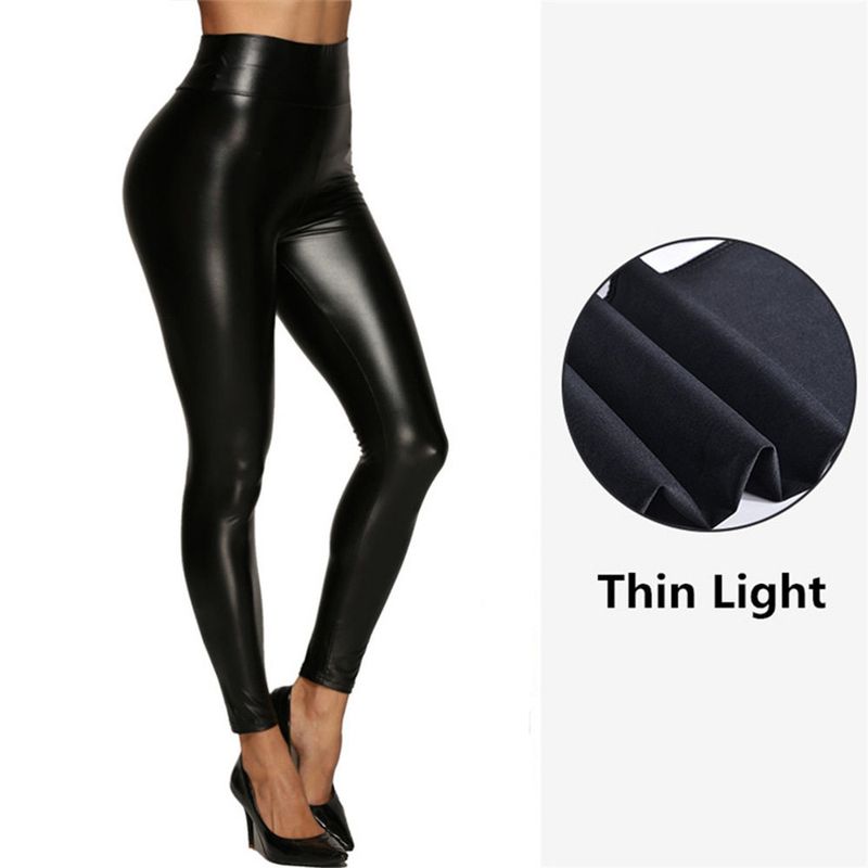 High-Waisted Pu Leather Pants for Women, Ins-Style Sexy Leggings, Shiny European and American Leather Pants, Tight-Fitting Nightclub Pants Pk20 Glossy, Unlined S
High-Waisted Pu Leather Pants for Women, Ins-Style Sexy Leggings, Shiny European and American Leather Pants, Tight-Fitting Nightclub Pants Pk20 Glossy, Unlined S