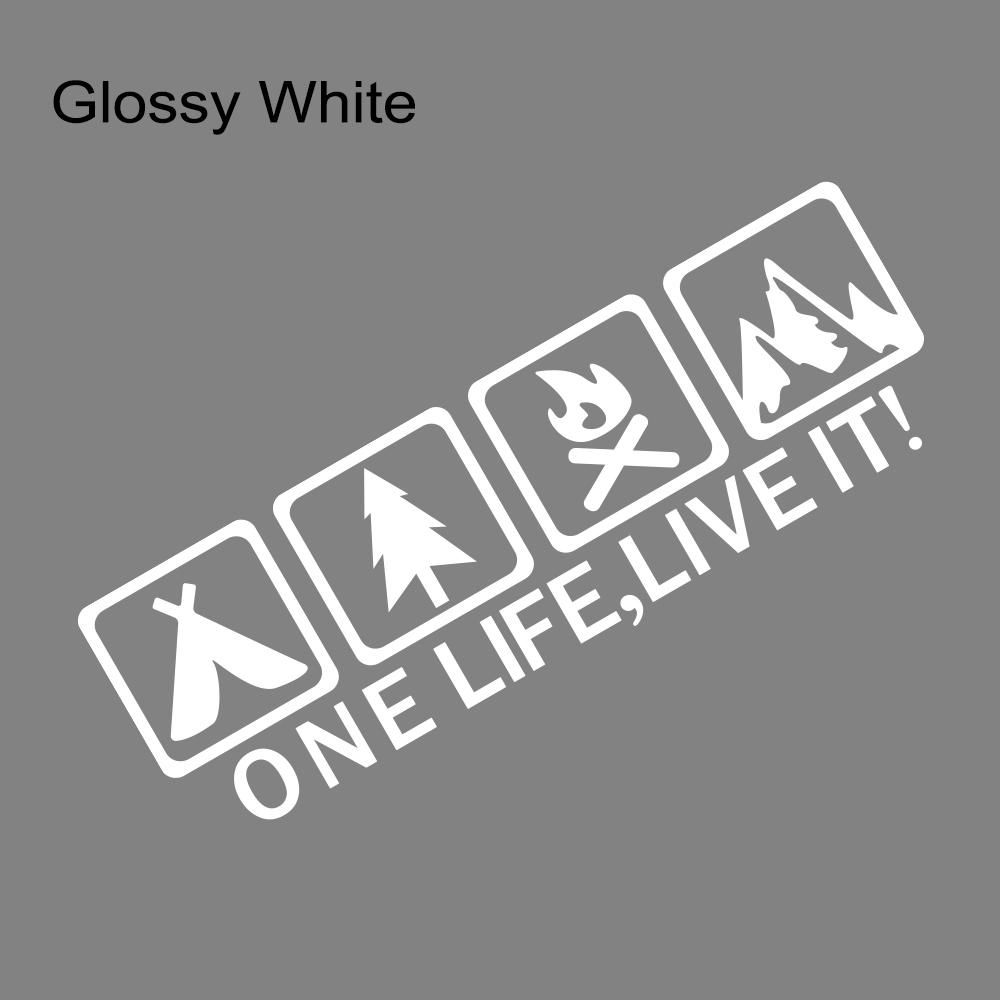 Car Sticker One Life Live It Camping Outdoor Quadruple Waterproof Decal DIY Car Body Door Window Auto Exterior Decor Accessories
Car Sticker One Life Live It Camping Outdoor Quadruple Waterproof Decal DIY Car Body Door Window Auto Exterior Decor Accessories