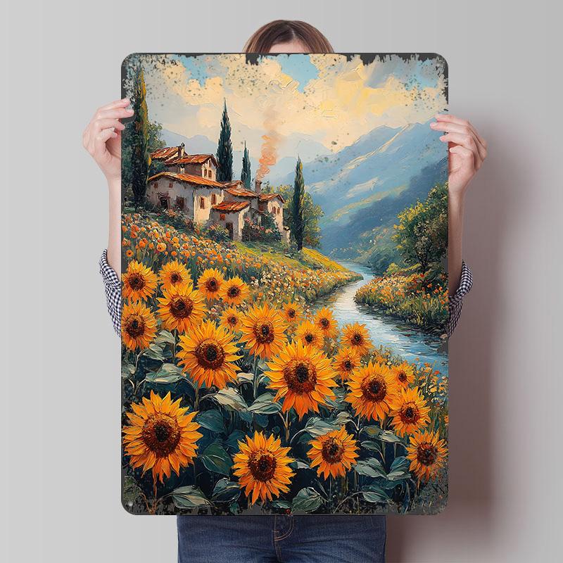 Dreamlike Sunflowers Printed Poster Customized Wall Art Retro Vintage Metal Tin Signs for Decoration Bedroom Decorations Decor 7.9x11.8In(20x30cm)
Dreamlike Sunflowers Printed Poster Customized Wall Art Retro Vintage Metal Tin Signs for Decoration Bedroom Decorations Decor 7.9x11.8In(20x30cm)