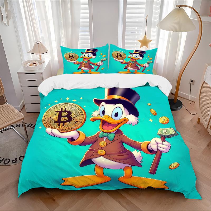 3pcs set Donald Duck1pc of quilt cover+2pcs of pillowcase, no core, print bedding, All Seasons Bedroom Setting033 135x200cm
3pcs set Donald Duck1pc of quilt cover+2pcs of pillowcase, no core, print bedding, All Seasons Bedroom Setting033 135x200cm