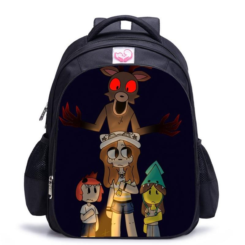 99 ночей у лісі Рюкзак із мультяшним принтом 7344 Black schoolbag-large size
99 ночей у лісі Рюкзак із мультяшним принтом 7344 Black schoolbag-large size