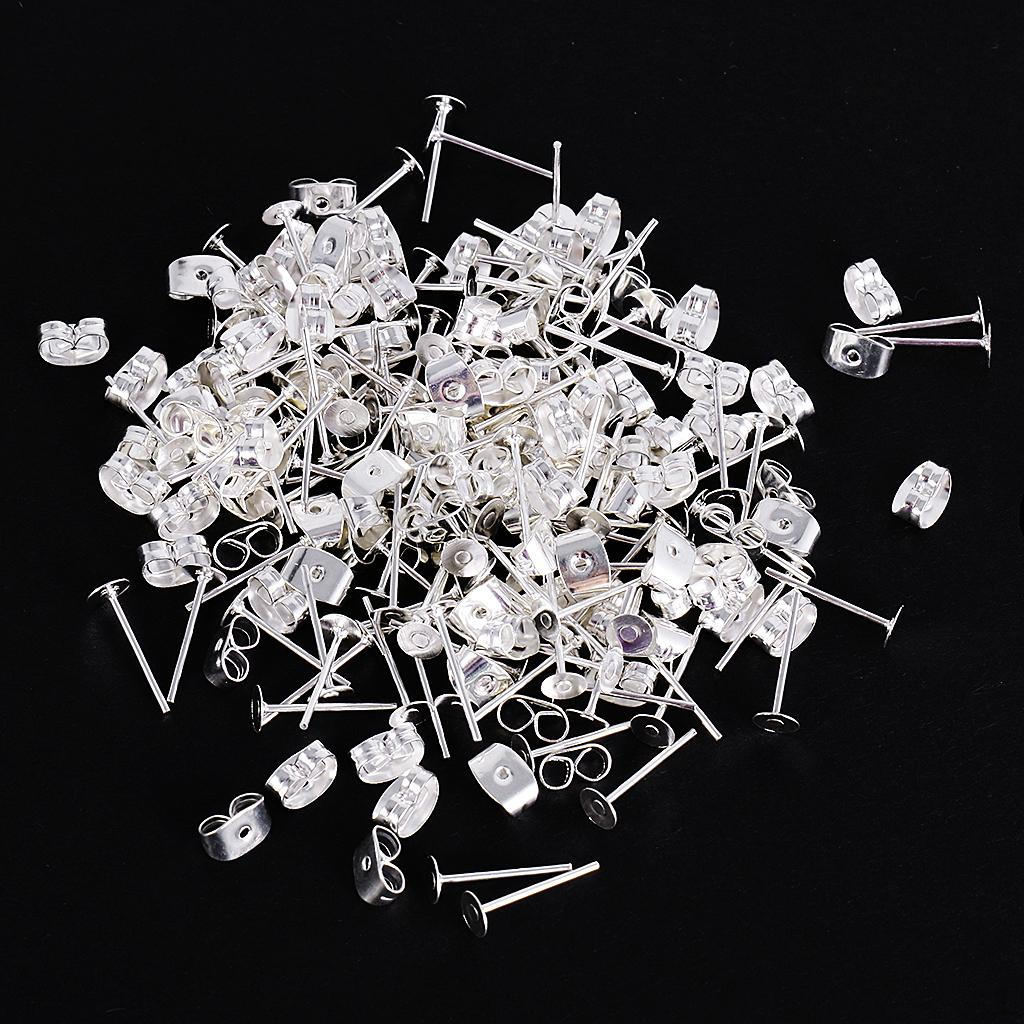 100 пар серег-имитаций диаметром 4 мм, сделанных своими руками, с серебряным покрытием
100 пар серег-имитаций диаметром 4 мм, сделанных своими руками, с серебряным покрытием