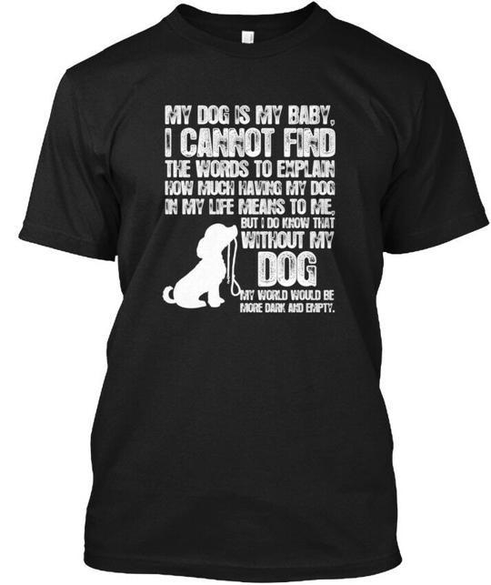 Dog Lover My Dogs Is Baby T-Shirt Made in the USA Size S to 5XL M
Dog Lover My Dogs Is Baby T-Shirt Made in the USA Size S to 5XL M