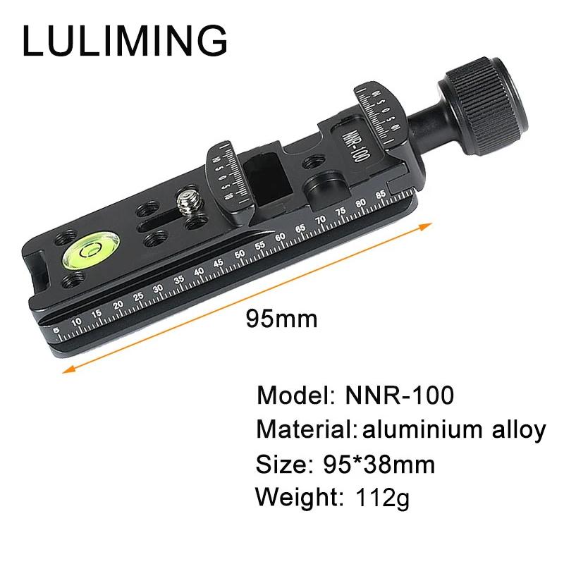 NNR100 150 200 Long Camera Plate Clamp Aluminium alloy SLR Tripod Ball Head Quick Mount Plate Clamp Photography Lens Holder NNR-100 1PC
NNR100 150 200 Long Camera Plate Clamp Aluminium alloy SLR Tripod Ball Head Quick Mount Plate Clamp Photography Lens Holder NNR-100 1PC
