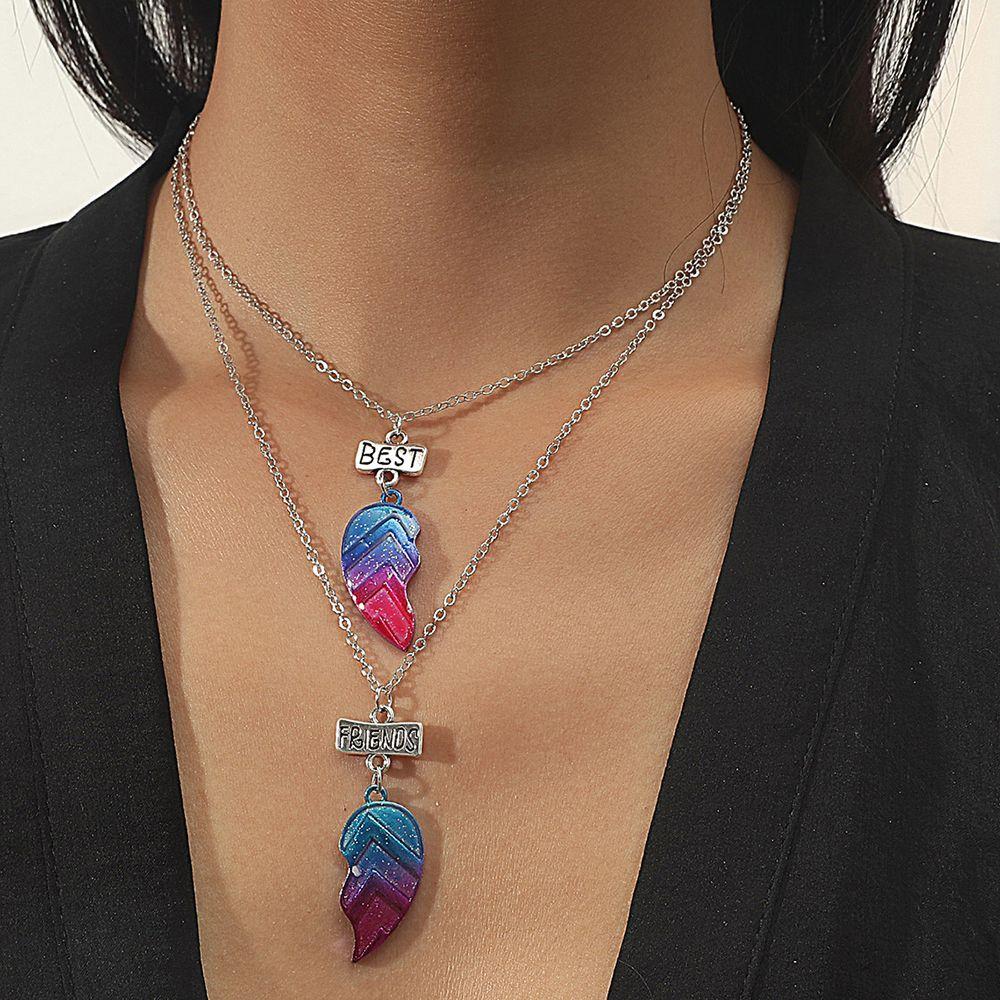 men Friends Sequin Stitching Couple necklace Jewelry accessories Heart Broken Best Friends Necklace
men Friends Sequin Stitching Couple necklace Jewelry accessories Heart Broken Best Friends Necklace