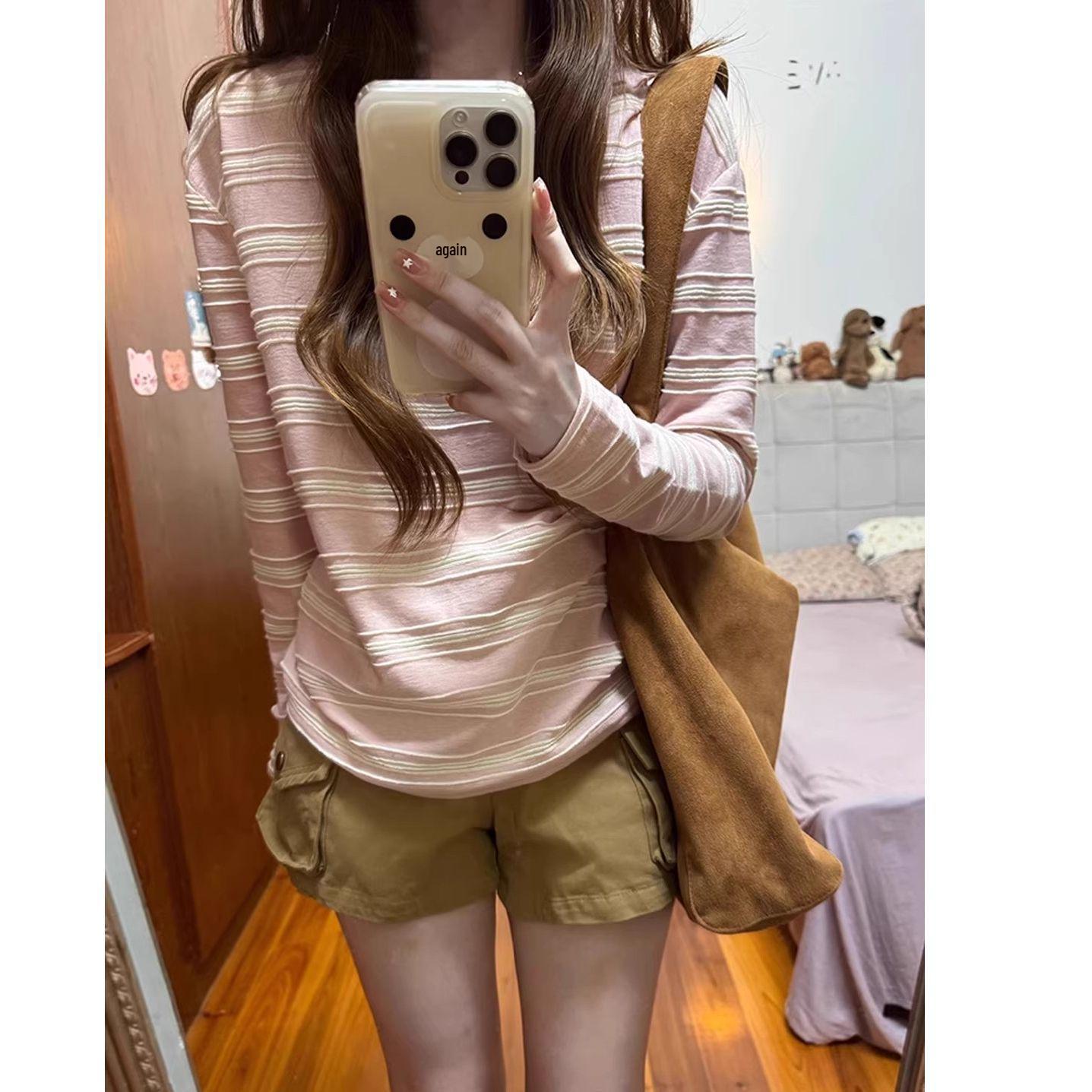 Loose Plus Size Striped Knit Long Sleeve T-shirt & Lace Patchwork Wide Leg Pants Set for Women - Spring, Summer, Autumn New Arrival XL
Loose Plus Size Striped Knit Long Sleeve T-shirt & Lace Patchwork Wide Leg Pants Set for Women - Spring, Summer, Autumn New Arrival XL