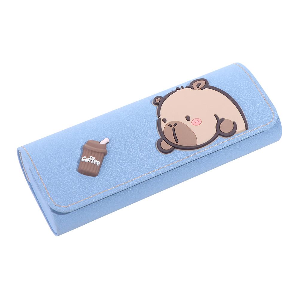 PU Leather Capibara PU Glasses Box Printed Cute Printing Glasses Case Eyeglasses Case Eyewear Case Eyeglasses Holder Female/Male синий
PU Leather Capibara PU Glasses Box Printed Cute Printing Glasses Case Eyeglasses Case Eyewear Case Eyeglasses Holder Female/Male синий