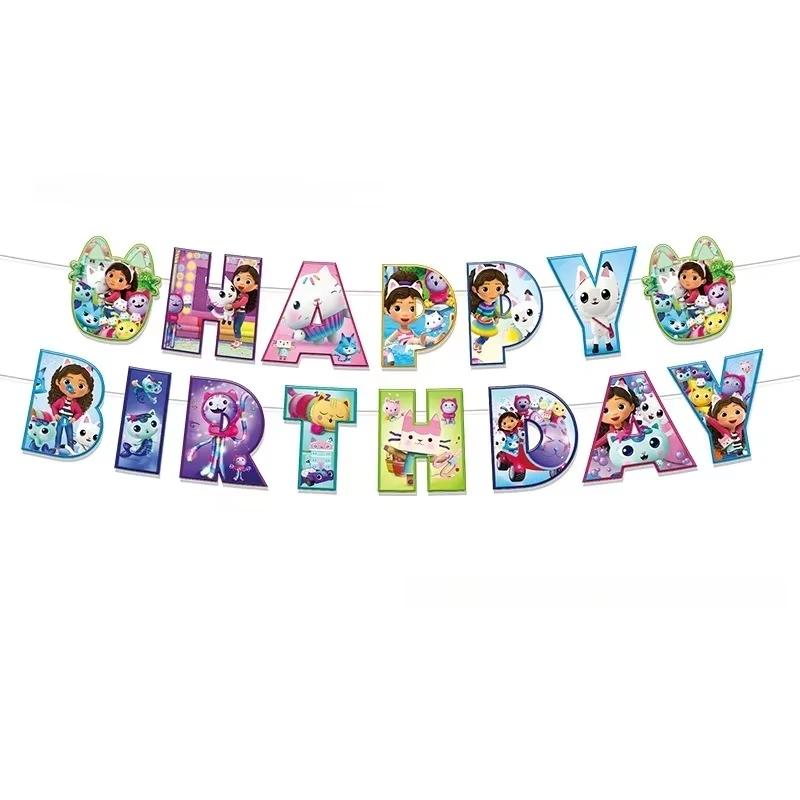 Gabby Dollhouse Party Supplies Gabby Birthday Party Favor Plate Cup Set 3D Balloons For Kids Girls Party Gift Items Photo Booth Props others
Gabby Dollhouse Party Supplies Gabby Birthday Party Favor Plate Cup Set 3D Balloons For Kids Girls Party Gift Items Photo Booth Props others