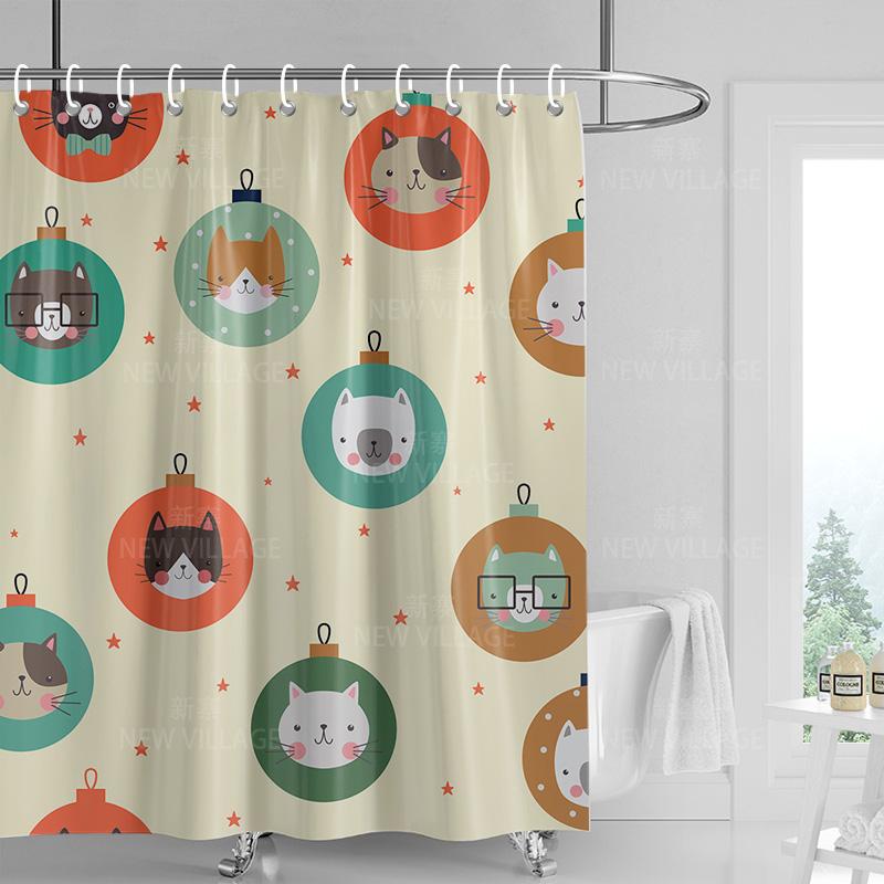 Home shower curtains bathroom Decora waterproof fabric non-slip bathmat water absorption curtain Modern nordic Merry Christmas 90x180cm
Home shower curtains bathroom Decora waterproof fabric non-slip bathmat water absorption curtain Modern nordic Merry Christmas 90x180cm