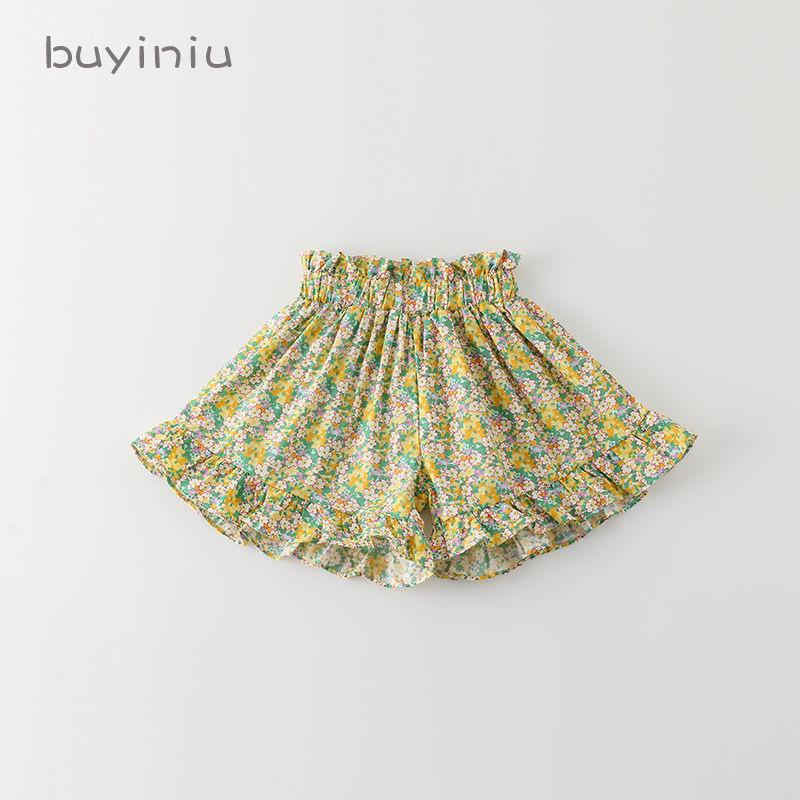 Летние шорты с цветочным принтом 2025 года для девочек — модный, универсальный, стильный дизайн 110 жёлтый
Летние шорты с цветочным принтом 2025 года для девочек — модный, универсальный, стильный дизайн 110 жёлтый