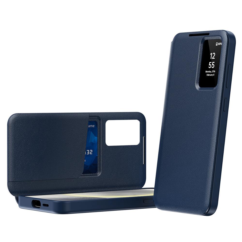 For Samsung Galaxy S23 FE Case with Card Holder Smart View Window Leather Phone Cover Sapphire
For Samsung Galaxy S23 FE Case with Card Holder Smart View Window Leather Phone Cover Sapphire
