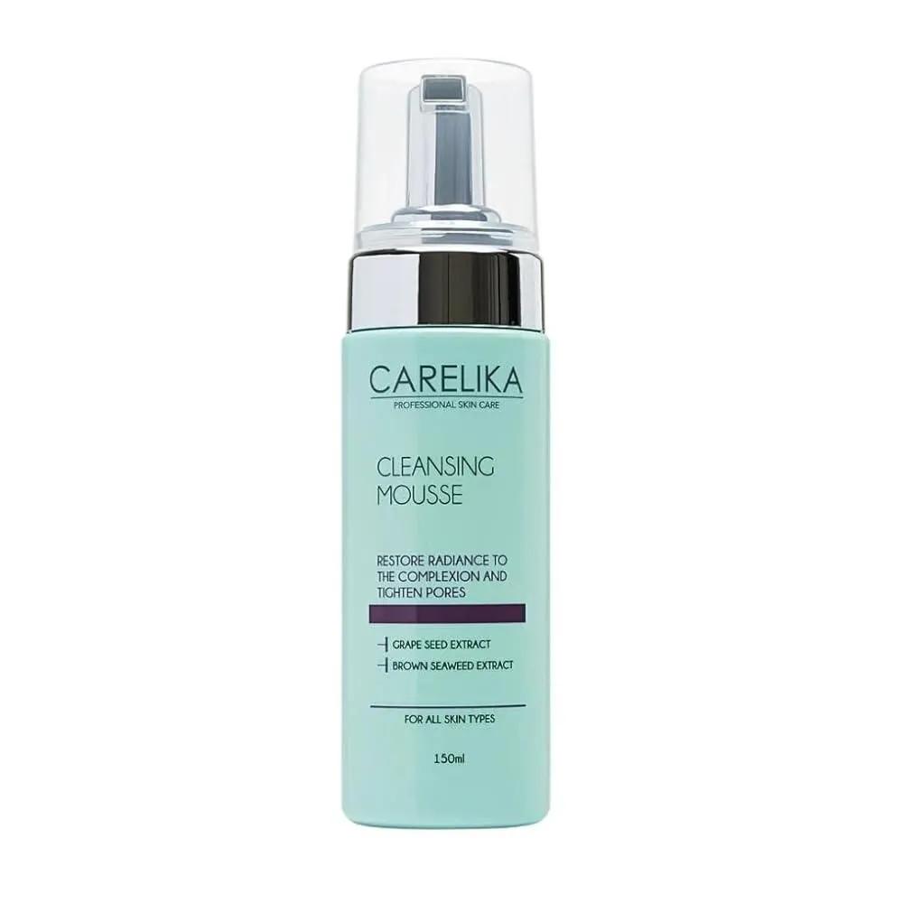 CARELIKA Cleansing Mousse with Grape Seed Extract - Pore-Tightening Deep Foaming Face Wash Refreshing Skin Care 150ml
CARELIKA Cleansing Mousse with Grape Seed Extract - Pore-Tightening Deep Foaming Face Wash Refreshing Skin Care 150ml