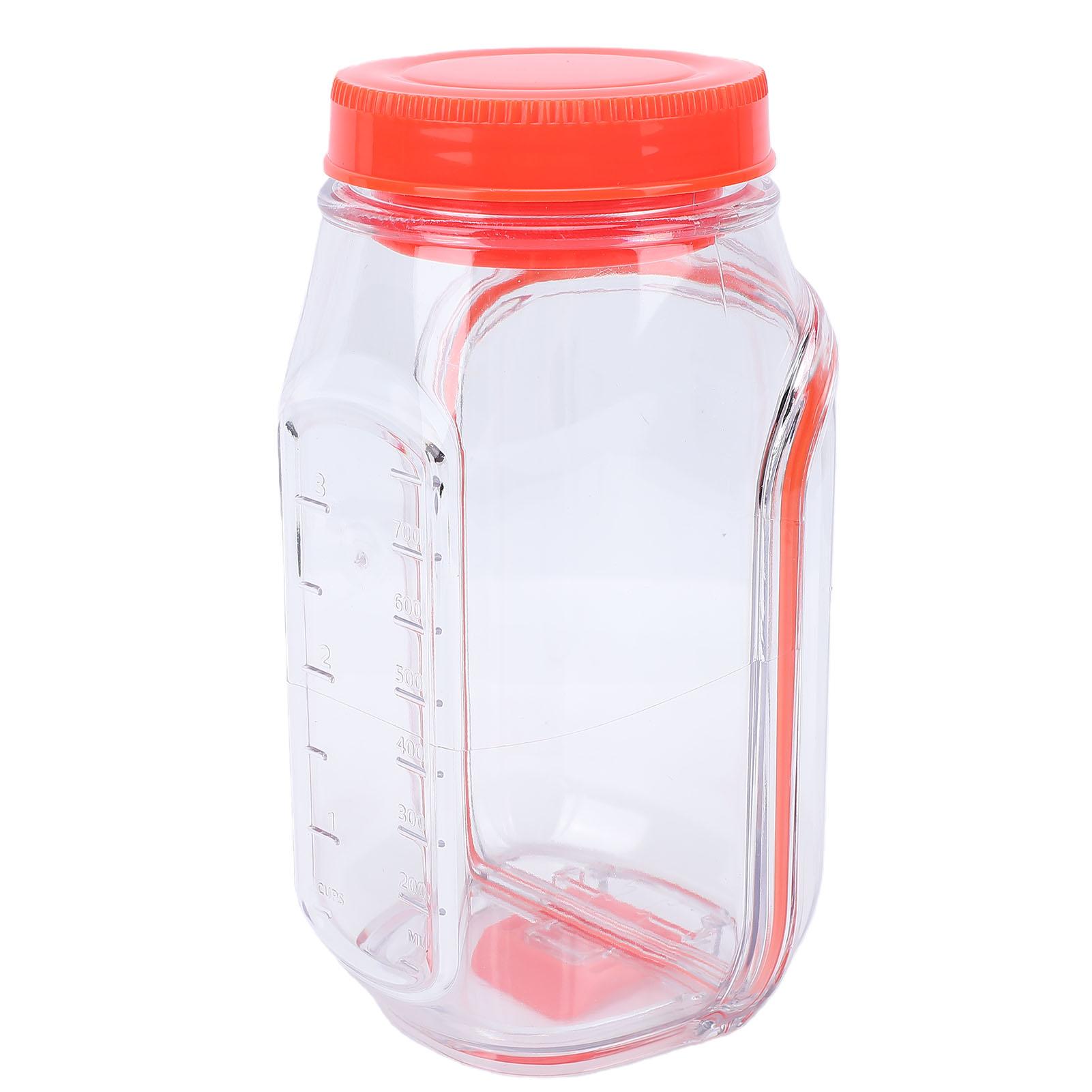 Salad Jar 1000ml Side Open Vertical Layering Salad Container with Sauce Compartment Reusable Leakproof Microwave Safe помаранчевий
Salad Jar 1000ml Side Open Vertical Layering Salad Container with Sauce Compartment Reusable Leakproof Microwave Safe помаранчевий