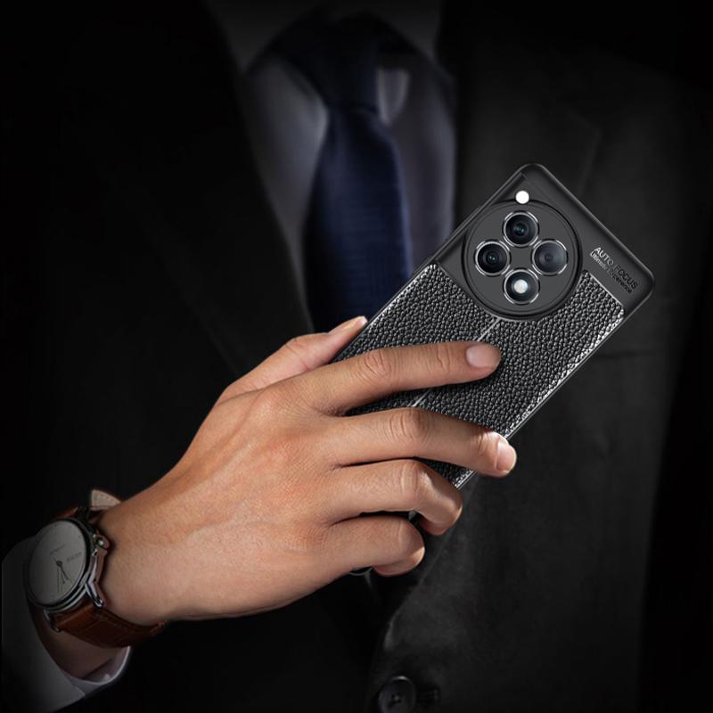 For OnePlus Ace 3 5G/12R 5G Case Litchi Texture Anti-fingerprint TPU Phone Protective Cover Black
For OnePlus Ace 3 5G/12R 5G Case Litchi Texture Anti-fingerprint TPU Phone Protective Cover Black